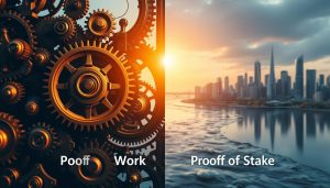 egem proof of work vs proof of stake