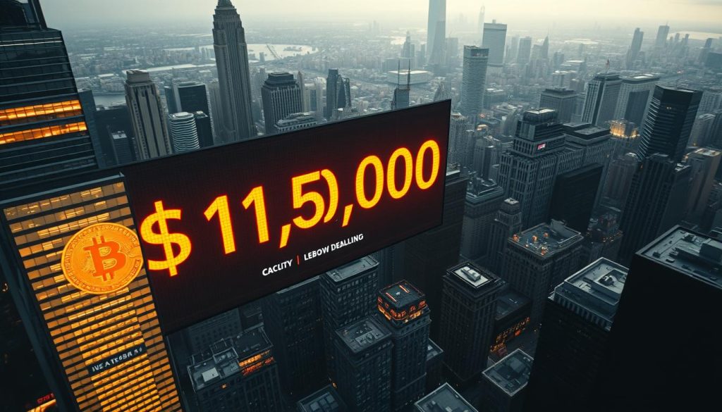 bitcoin price live above 120k or below today