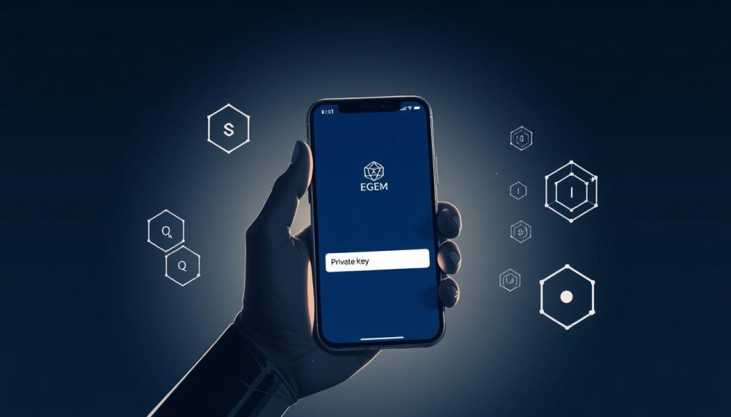 egem wallet import private key